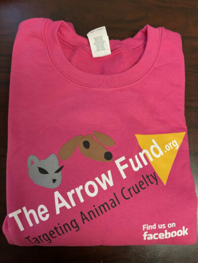 Adult Sweatshirt Pink from the Arrow Fund