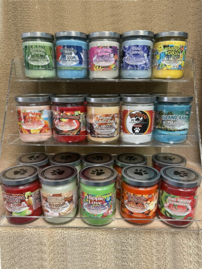 Pet Odor Exterminator Candles in various scents