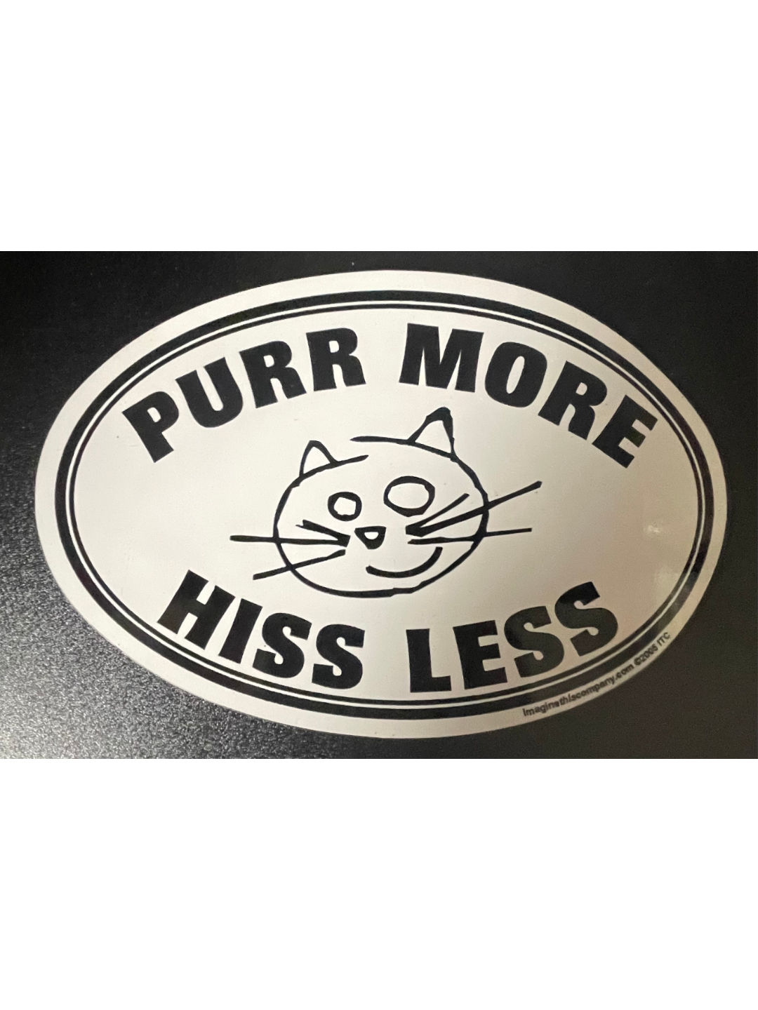 Purr More Hiss Less Magnet - The Arrow Fund