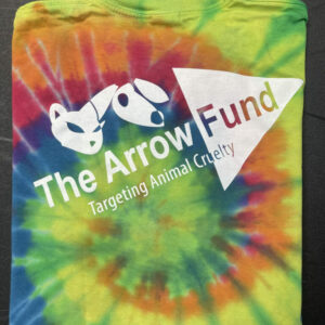 Back of Unisex Tie Dye T-Shirt from The Arrow Fund